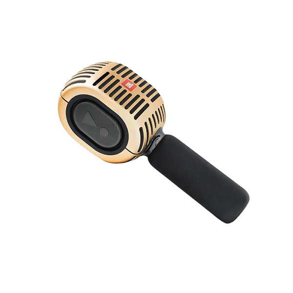 اسپیکر و میکروفون آل این وان جی بی ال مدل KMC 600 JBL KMC 600 Karaoke Gold Microphone Speaker