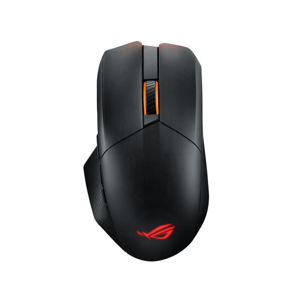 ماوس بی سیم گیمینگ ایسوز مدل ROG Chakram X Origin Asus ROG Chakram X Origin Translucent Black and Silver Wireless RGB Gaming Mouse