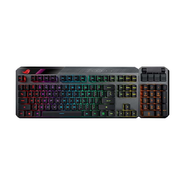 کیبورد گیمینگ ایسوز مدل ROG Claymore II Asus ROG Claymore II Black Gaming Keyboard