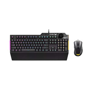 ماوس و کیبورد گیمینگ ایسوز مدل TUF Gaming Combo K1