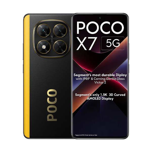 گوشی موبایل شیائومی مدل Poco X7 8/256GB Xiaomi Poco X7 8GB RAM 256GB Black Mobile Phone