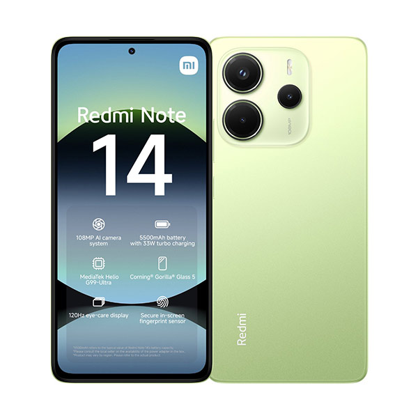 خرید آنلاین گوشی موبایل شیائومی مدل Xiaomi Redmi Note 14 6/128GB
