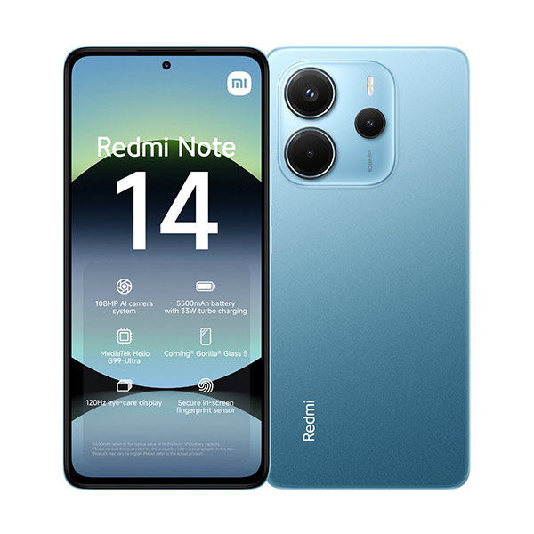 خرید آنلاین گوشی موبایل شیائومی مدل Xiaomi Redmi Note 14 8/128GB