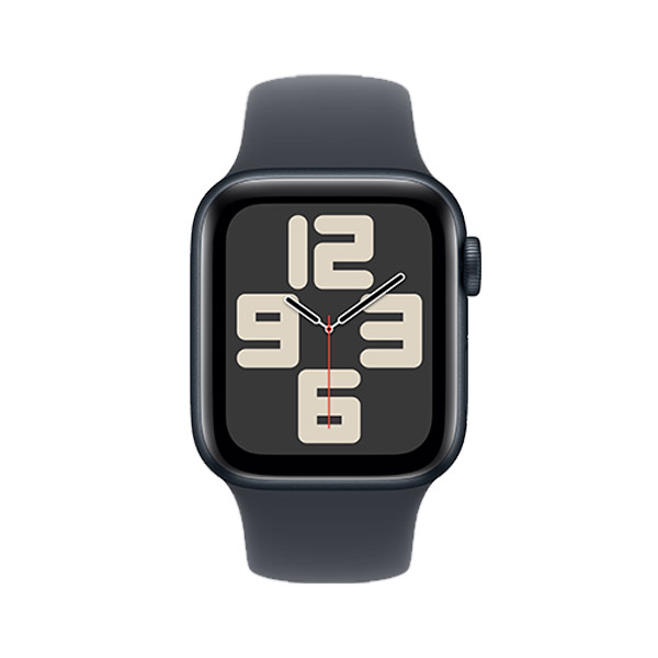 ساعت هوشمند اپل مدل SE 2024 Aluminum 40mm Apple Watch SE 2024 GPS Midnight Aluminum 40mm Midnight Sport Band Smart Watch
