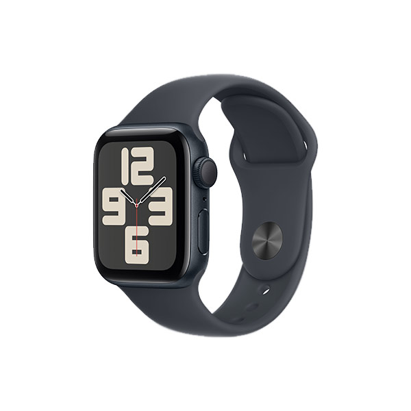 ساعت هوشمند اپل مدل SE 2024 Aluminum 40mm Apple Watch SE 2024 GPS Midnight Aluminum 40mm Midnight Sport Band Smart Watch