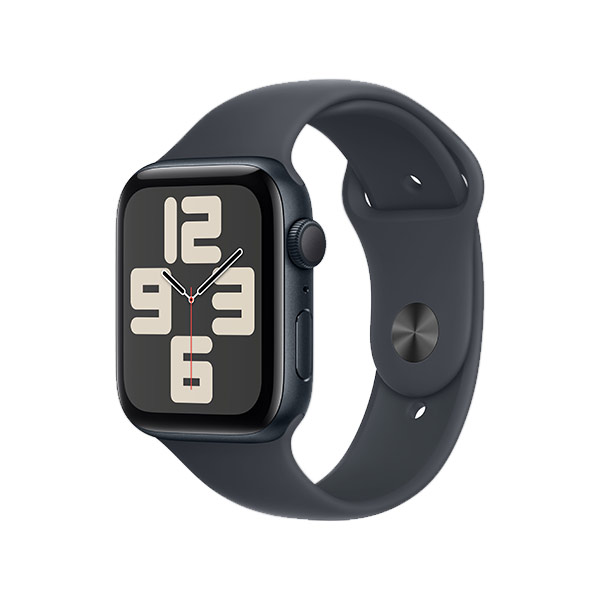 ساعت هوشمند اپل مدل SE 2024 Aluminum 44mm Apple Watch SE 2024 GPS Midnight Aluminum 44mm Midnight Sport Band Smart Watch