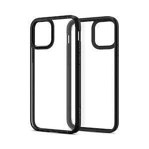 قاب اسپیگن iPhone 12 مدل Ultra Hybrid Spigen Ultra Hybrid Matte Full Black iPhone 12 Case