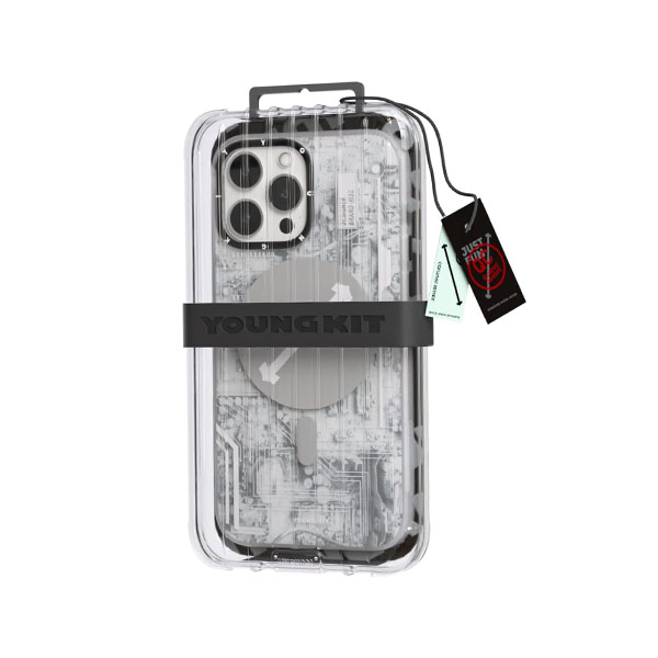 قاب یانگکیت iPhone 13 Pro Max مدل Thin Compatible with MagSafe YOUNGKIT Thin Compatible with MagSafe White iPhone 13 Pro Max Case