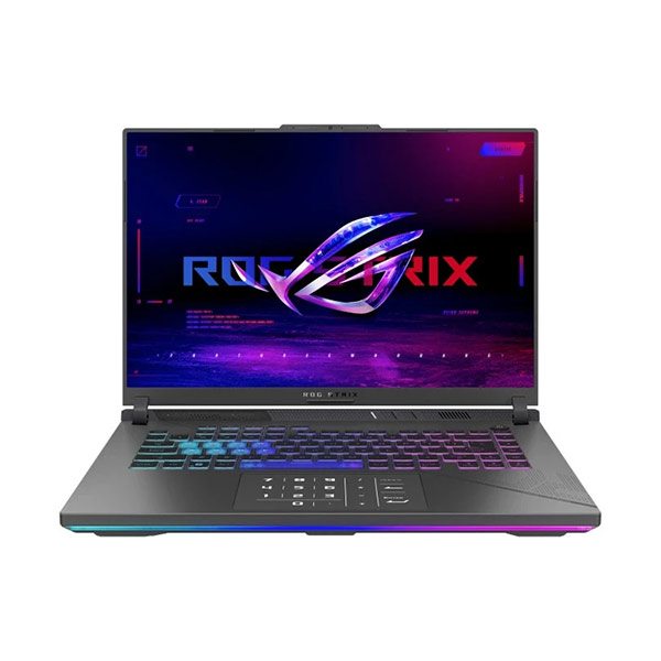 لپ ‌تاپ ایسوز 16 اینچ مدل ROG Strix Gaming G16 G614JIR Core i9 14900HX 32/1TB RTX4070 Asus ROG Strix Gaming G16 G614JIR 16-inch Core i9 14900HX 32GB RAM 1TB SSD RTX4070 Gray Laptop