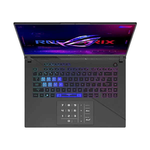 لپ ‌تاپ ایسوز 16 اینچ مدل ROG Strix Gaming G16 G614JIR Core i9 14900HX 64/1TB RTX4070 Asus ROG Strix Gaming G16 G614JIR 16-inch Core i9 14900HX 64GB RAM 1TB SSD RTX4070 Gray Laptop
