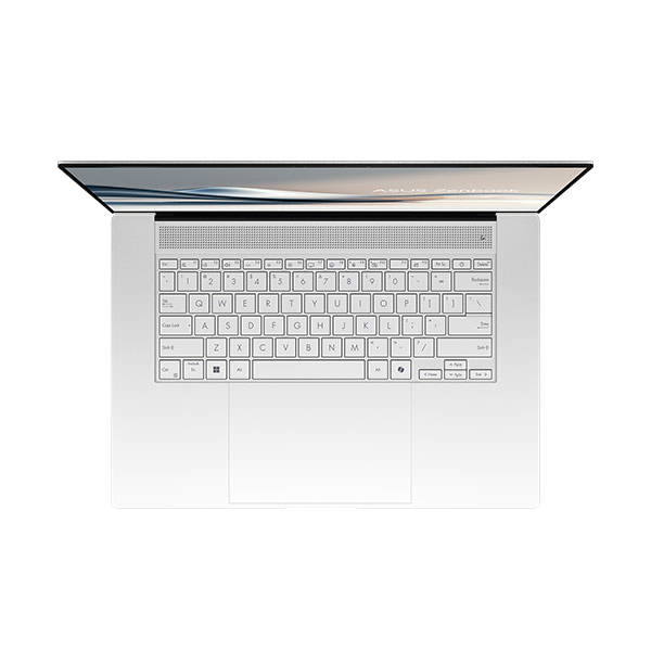 لپ ‌تاپ ایسوز 16 اینچ مدل Zenbook OLED UM5606WA Ryzen Al 9 370HX 32/2TB Radeon Asus Zenbook OLED UM5606WA 16-inch Ryzen Al 9 370HX 32GB RAM 2TB SSD Radeon White Laptop