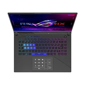 لپ ‌تاپ ایسوز 16 اینچ مدل ROG Strix Gaming G16 G614JIR Core i9 14900HX 64/1TB RTX4070 Asus ROG Strix Gaming G16 G614JIR 16-inch Core i9 14900HX 64GB RAM 1TB SSD RTX4070 Gray Laptop