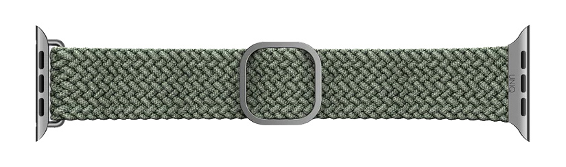 UNIQ Aspen DE بند ساعت بافت‌دار رنگ صورتی و زرد مناسب Apple Watch سایز ۴۱mm