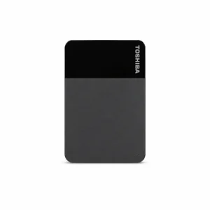 هارد اکسترنال توشیبا مدل Canvio Ready رنگ مشکی با طراحی باریک و رابط USB 3.2 برای ذخیره‌سازی اطلاعات