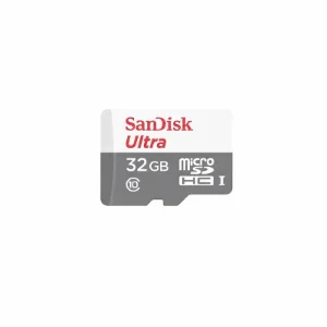 کارت حافظه SanDisk Ultra microSDHC UHS-I ظرفیت 32 گیگابایت کلاس 10 مناسب گوشی، تبلت، دوربین و دستگاه‌های سازگار