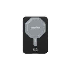 نمای پشت جاکارتی مگنتی اسکین آرما مدل Vektor رنگ مشکی با بخش اتصال مغناطیسی SKINARMA