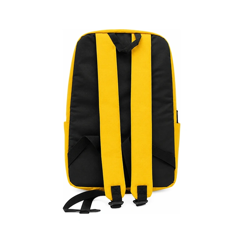 نمای پشت کوله پشتی شیائومی Mi Casual Daypack ظرفیت 10 لیتر رنگ زرد