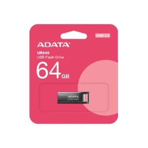 بسته‌بندی فلش مموری ای‌دیتا مدل Royal UR340 ظرفیت 64 گیگابایت با رابط USB 3.2