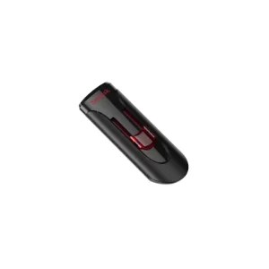 نمای زاویه‌دار فلش مموری سن‌دیسک مدل Cruzer Blade ظرفیت 64 گیگابایت با رابط USB 2.0