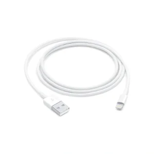کابل سفید USB به Lightning اپل به طول 1 متر