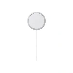 نمای روبه‌رو کابل شارژ مگ‌سیف 1 متری اپل سفید