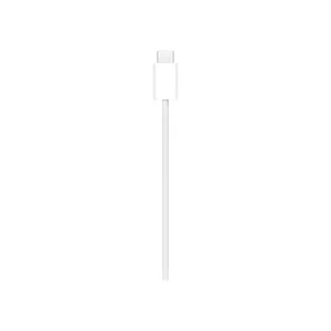 کابل USB-C سفید اپل با روکش بافته‌شده