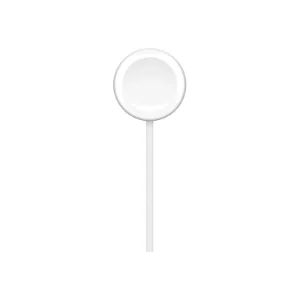 نمای روبه‌رو کابل شارژ مغناطیسی USB-C اپل 1 متری سفید