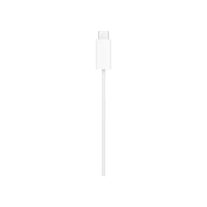 نمای نزدیک کانکتور USB-C کابل شارژ مغناطیسی اپل 1 متری سفید