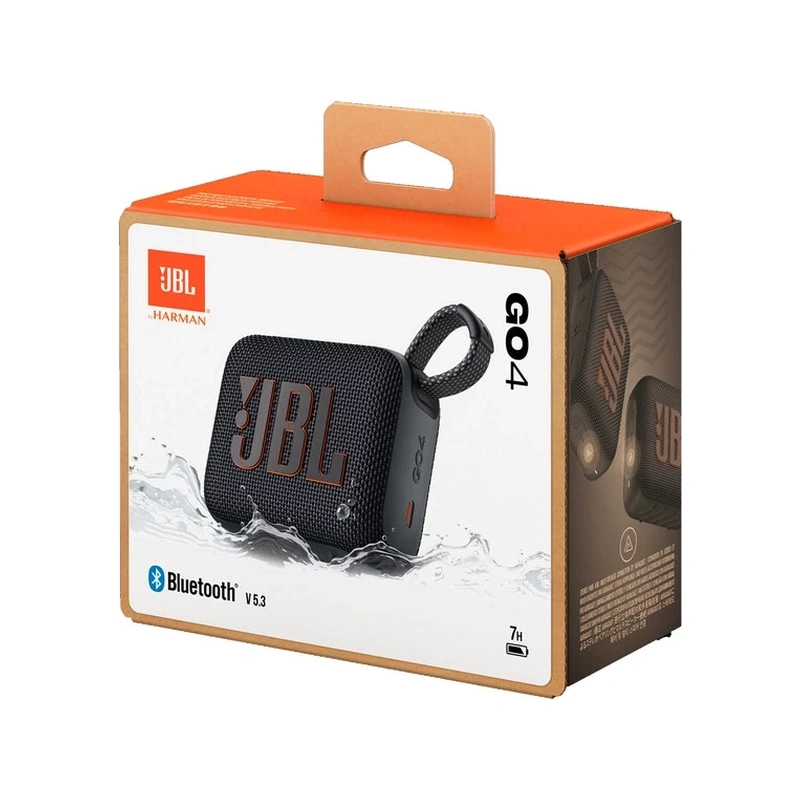 تصویر جعبه اسپیکر بلوتوثی JBL Go 4 مشکی
