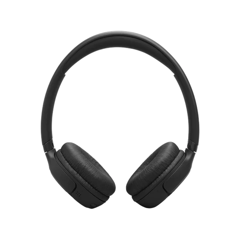 نمای روبه‌روی هدفون بی‌سیم JBL Tune 530BT مشکی