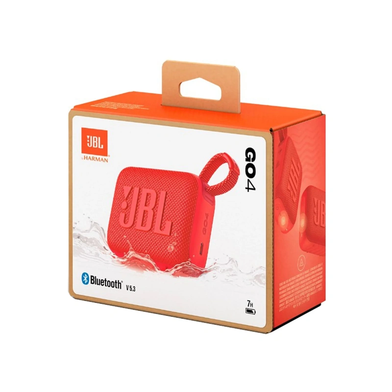 جعبه اسپیکر بلوتوثی JBL Go 4 قرمز