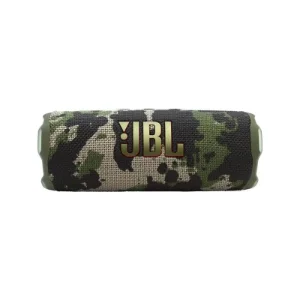 نمای روبه‌رو اسپیکر بلوتوثی JBL Flip 7 Squad با طرح استتاری