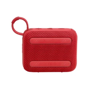 نمای پشت اسپیکر بلوتوثی JBL Go 4 قرمز