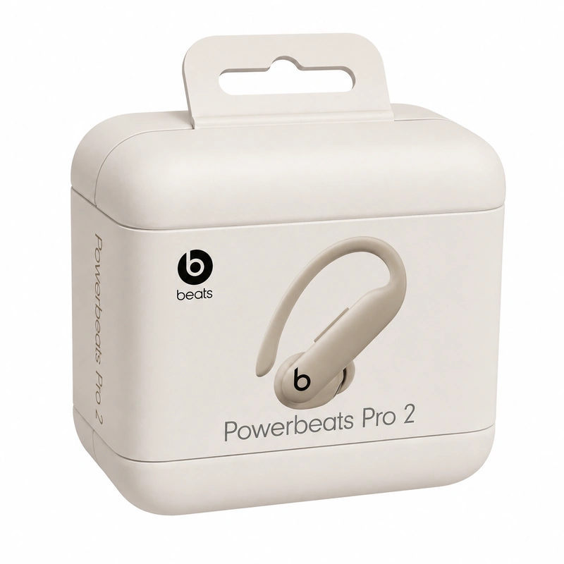 نمای جعبه هندزفری Beats Powerbeats Pro 2 رنگ Quick Sand