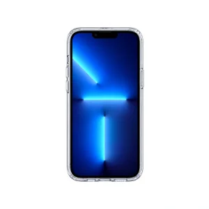 نمای جلوی قاب شفاف اسپیگن Crystal Flex مخصوص آیفون 13 پرو