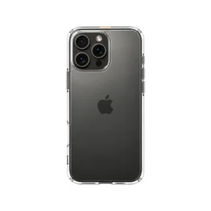 نمای پشت قاب شفاف Spigen Ultra Hybrid Crystal Clear برای iPhone 16 Pro