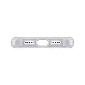 نمای زیر قاب Spigen Ultra Hybrid Classic Classic Silver برای iPhone 16 Pro Max و برش‌های درگاه و اسپیکر