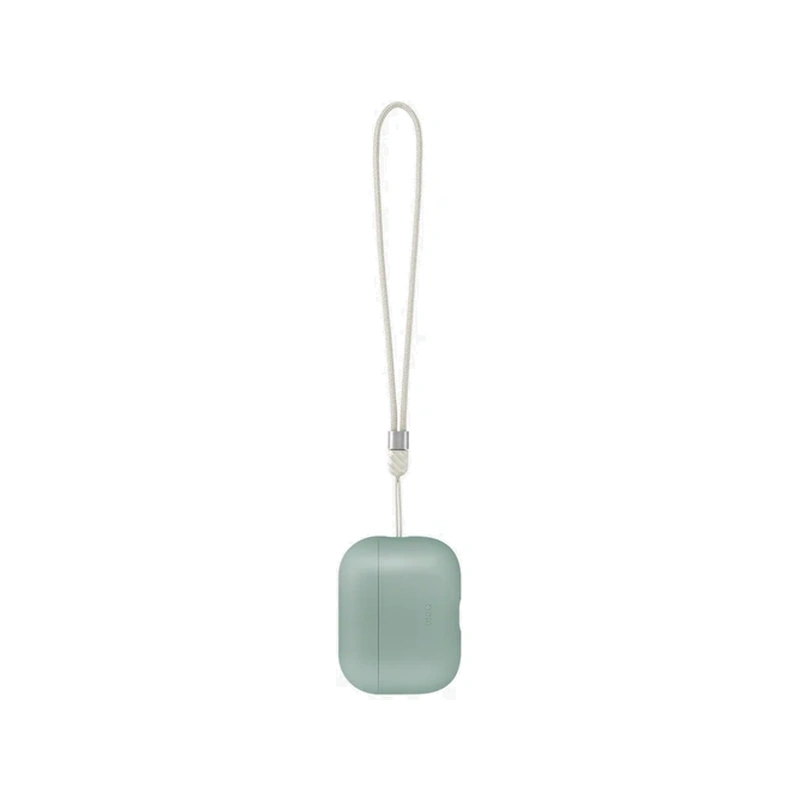 قاب UNIQ Lino Mint Green برای AirPods 3 همراه بند مچی