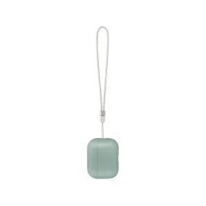 قاب UNIQ Lino Mint Green برای AirPods 3 همراه بند مچی