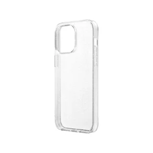 نمای زاویه‌دار قاب شفاف اکلیلی UNIQ LifePro Xtreme Clear Glitter برای iPhone 14 Pro