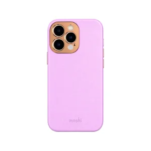قاب Moshi Napa Slim Hardshell Lavender Purple برای iPhone 14 Pro، نمای مستقیم پشت