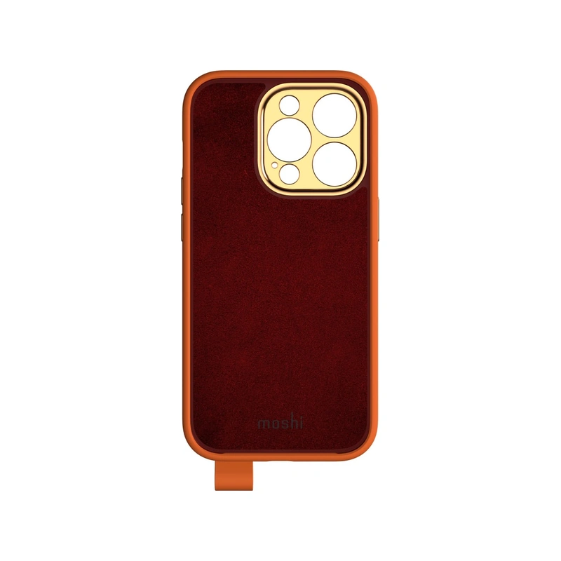 نمای داخلی قاب Moshi Altra Slim Hardshell Electric Orange برای iPhone 14 Pro
