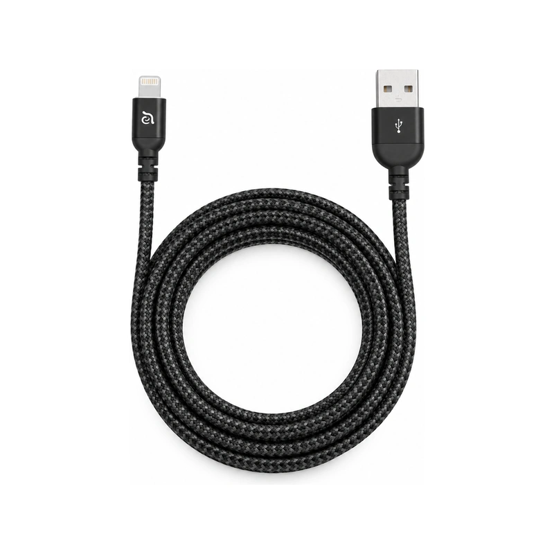 کابل شارژ آدام المنتس USB به Lightning مدل PeAk II طول 2 متر