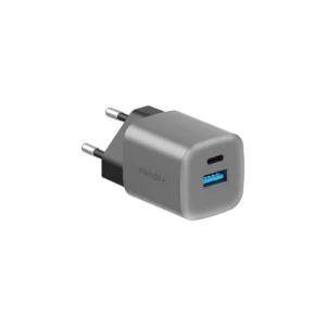نمای سه‌رخ شارژر دیواری Energea AmpCharge 35W