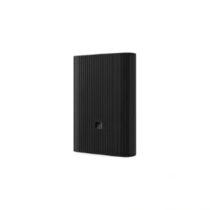 نمای اصلی پاوربانک شیائومی Mi 3 Ultra Compact ظرفیت 10000 میلی‌آمپر ساعت مشکی
