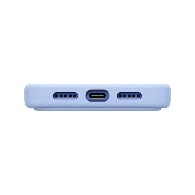 نمای پایین قاب UNIQ Lyden Frost Blue برای iPhone 18 Pro Max