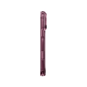 نمای کناری قاب UNIQ LifePro Xtreme Deep Burgundy مخصوص آیفون 18 پرو مکس با دکمه‌های جانبی